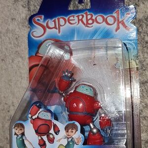 Superbook Gizmo 3" Action Figure Series 1 Bible Adventure CBN 2014 Ages 6+ NIP